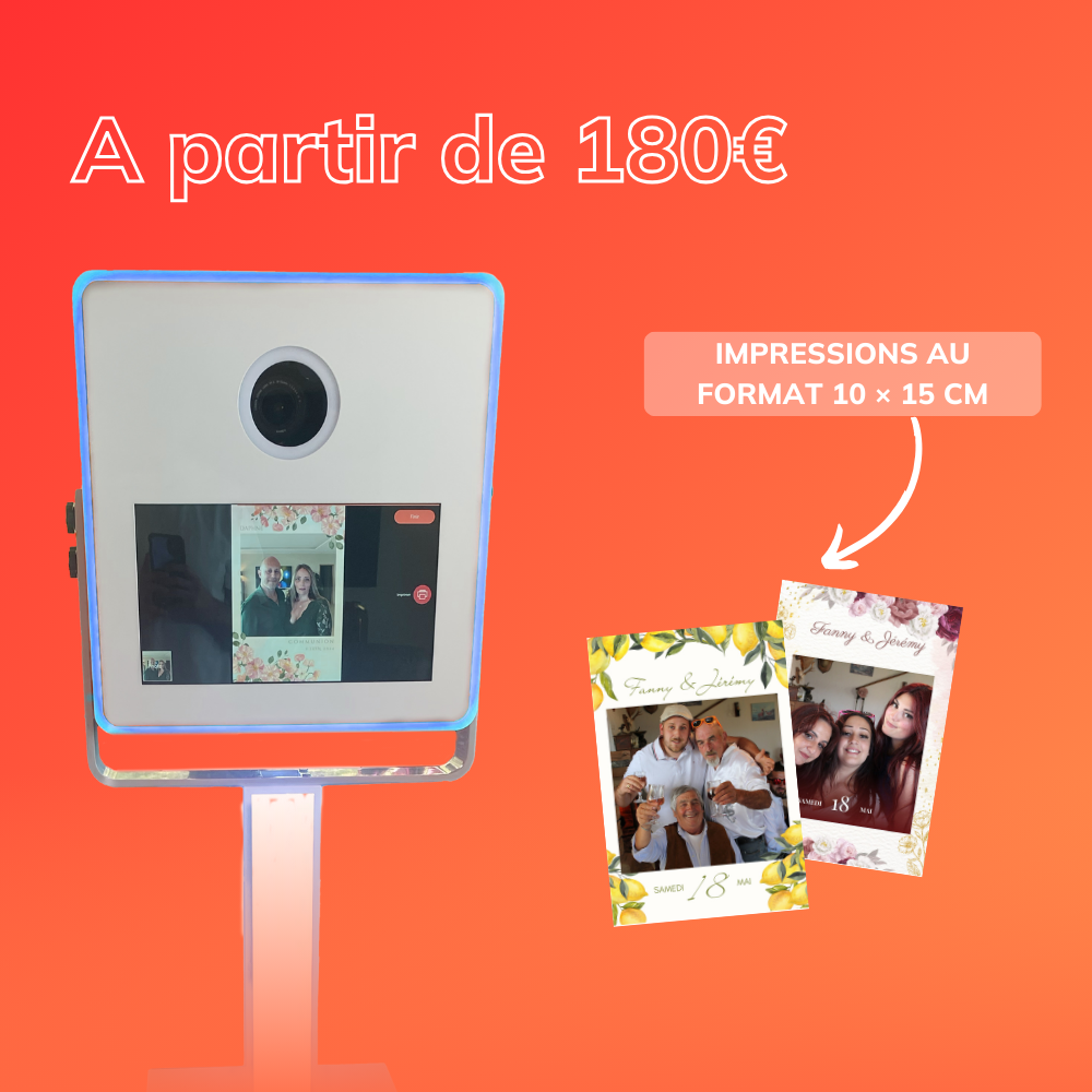 Photobooth Nice - prix