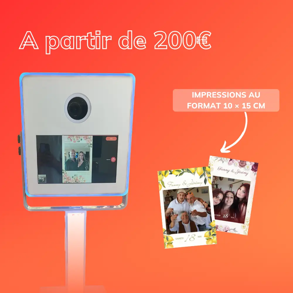 Photobooth Nice - prix