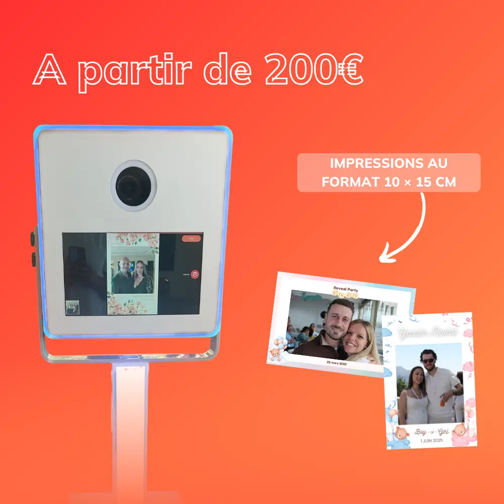 Photobooth Nice - prix