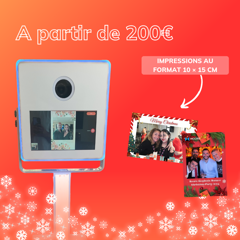 Photobooth Nice - prix